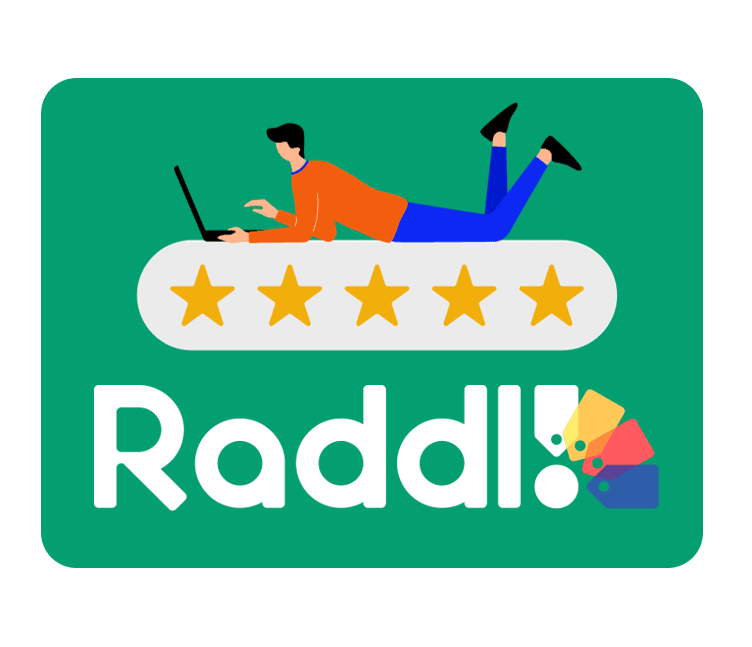 Raddl 5 stars